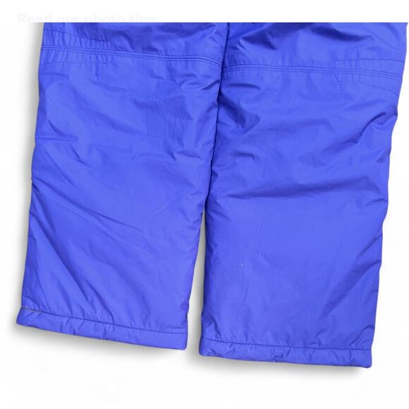 L.L Bean Snowsuit Coverall Overalls Kids Girls Winter Size 12 Y Ski Purple L - Picture 5 of 6